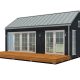 30m2_black_Classic style 3_Modular house_Baltic House Systems_1
