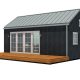 30m2_black_Classic style_Modular house_Baltic House Systems_1