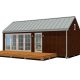 30m2_brown_Classic style 2_Modular house_Baltic House Systems_1