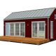 30m2_red_Classic style 3_Modular house_Baltic House Systems_1