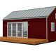 30m2_red_Classic style_Modular house_Baltic House Systems_1