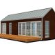 40m2_brown_Classic style 1_Modular house_Baltic House Systems_2