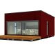 40m2_red_Modern style 2_Modular house_Baltic House Systems_2