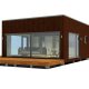 50m2_brown_Modern style 2_Modular house_Baltic House Systems_2