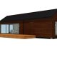 50m2_brown_Modern Classic style 4_Modular house_Baltic House Systems_2