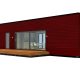 60m2_red_Modern style 1_Modular house_Baltic House Systems_2