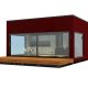 60m2_red_Modern style 2_Modular house_Baltic House Systems_2