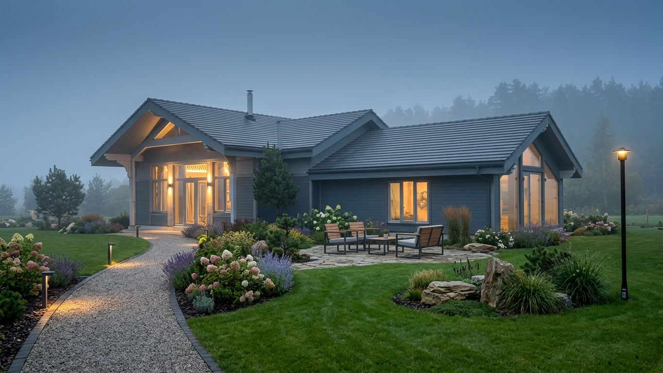 Chalet houses_MAXI_Expo-other side_from blocks_Modular house_Baltic House Systems